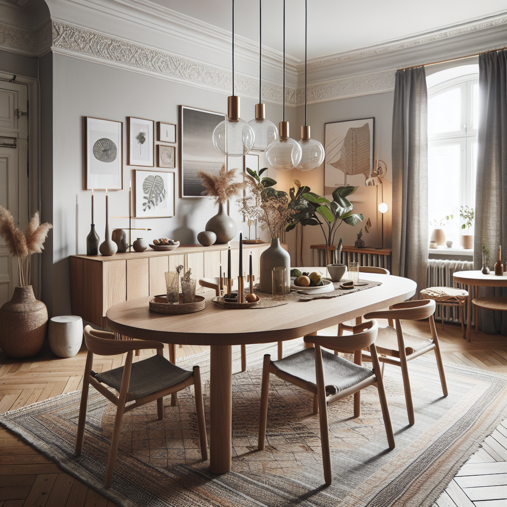 Tijdloze Scandinavische Eettafels voor een Stijlvol Interieur
