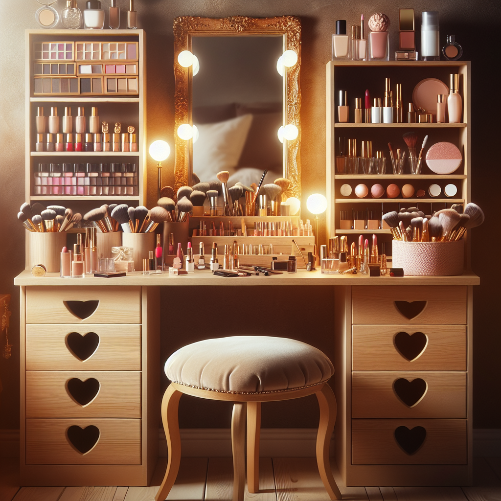 De Perfecte Makeup Tafel Voor Elke Slaapkamer Creëren